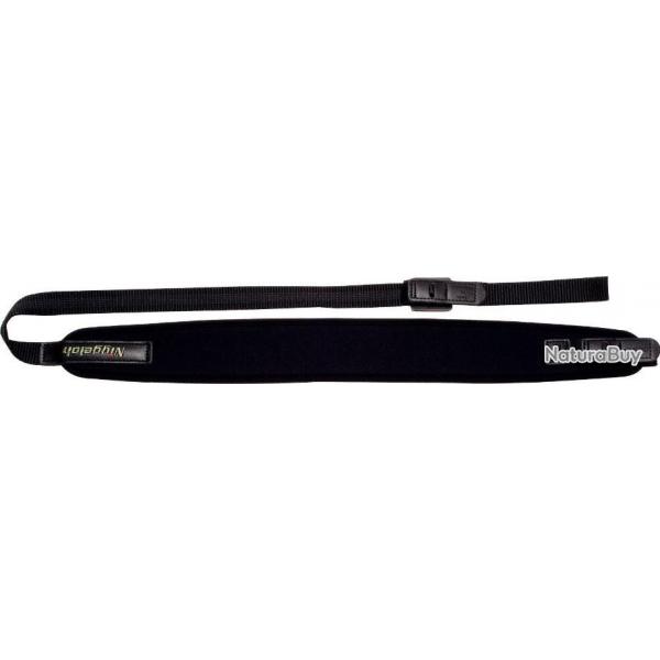 BRETELLE NIGGELOH NEOPRENE POUR CARABINE AVEC ATTACHE RAPIDE NOIR
