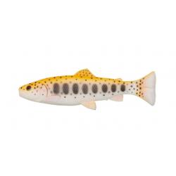 Leurre Souple Savage Gear 3D Craft Trout Pulsetail 16cm Golden albino