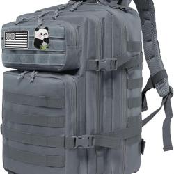 Sac à Dos Tactique Militaire Survie 45L Étanche Chasse Alpinisme Randonnée Camping Escalade
