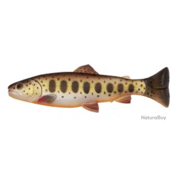 Leurre Souple Savage Gear 3D Craft Trout Pulsetail 16cm Brown Trout smolt