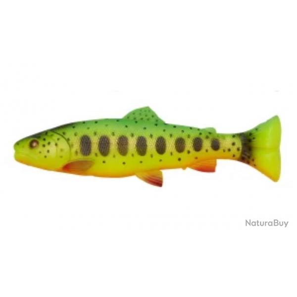 Leurre Souple Savage Gear 3D Craft Trout Pulsetail 16cm firetiger