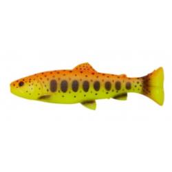 Leurre Souple Savage Gear 3D Craft Trout Pulsetail 16cm golden ace