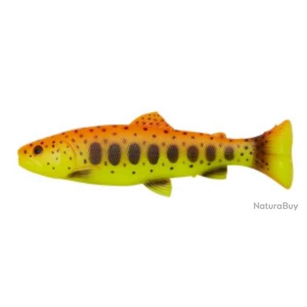 Leurre Souple Savage Gear 3D Craft Trout Pulsetail 16cm golden ace