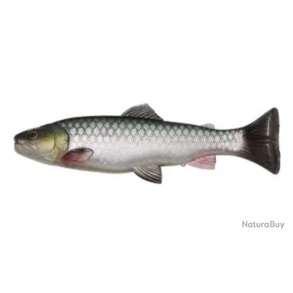 Leurre Souple Savage Gear 3D Craft Trout Pulsetail 16cm Green shiner yellow dot