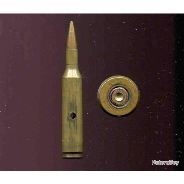 4.85 x 49 Exprimental - RARE calibre Anglais des annes 70 - inerte de manipulation - 2 trous