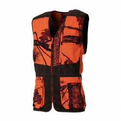 Gilet Somlys Classy camo orange marron
