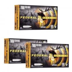 Wahoo ! Pack de 3 boites de Balles Federal Vital-Shok Trophy Bonded - Cal. 300 Win. Mag - 165