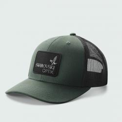 Swarovski casquette verte