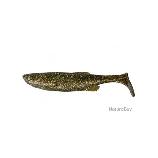 Leurre souple Savage Gear Fat T-tail minnow  9cm 7gr Motor oil
