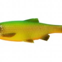 Leurre souple Savage Gear Roach paddle taille 10cm firetiger