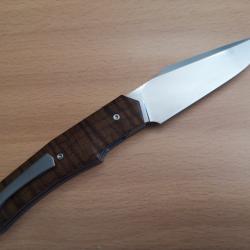 Couteau pliant Lultrafort Rémi Lavialle manche bois Gidgee