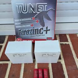 63 cartouches TUNET ferozinc calibre 12