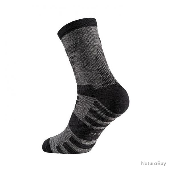 Chaussette Winter 9" Gris bton 43/46