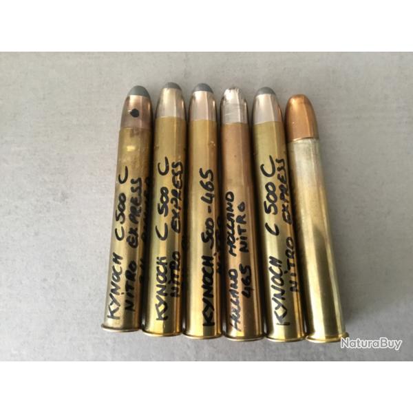 Beau lot de munitions Nitro pour collection