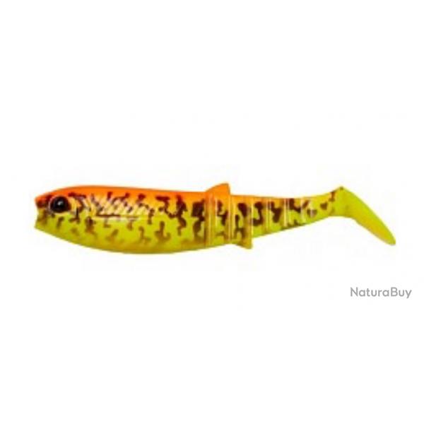 Leurre souple Savage Gear Cannibal Shad 8cm golden ambulance
