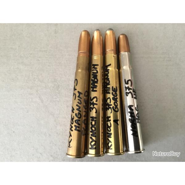 Beau lot de munitions 375 Magnum