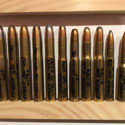 Beau lot de munitions pour collection gros calibres