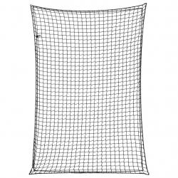 Filet pour remorque avec corde élastique noir 5x3,5 m PP