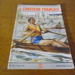 LIVRE CHASSEUR FRANCAIS NUMERO 702 AOUT  1955