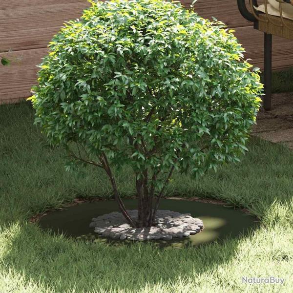 Pot de Fleur en Plastique Vert olive Plastique Grand Pot Rond