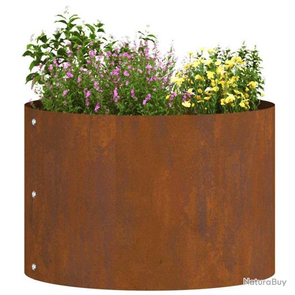 Jardinire en acier corten Acier corten Acier corten Moyen