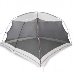 Tente Anti-Moustiques avec porte grise pour 6 personnes, imperméable.