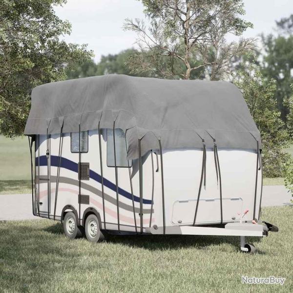 Housse de toit de caravane gris tissu non tiss