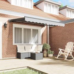 Cadre de store électrique retractable en métal 3,5 x 2 m