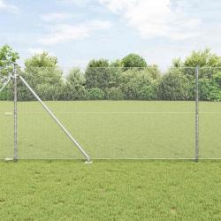 Clôture Hexagonale 1,4x25 m Acier Galvanisé