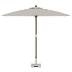 base de parasol à roulettes avec une poignée en granit gris, 29 kg, carrée