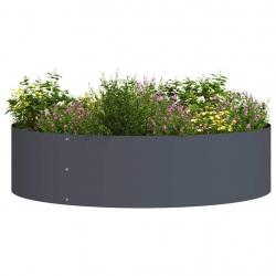 Pots anthracite Anthracite Plastique Grand Pots en plastique