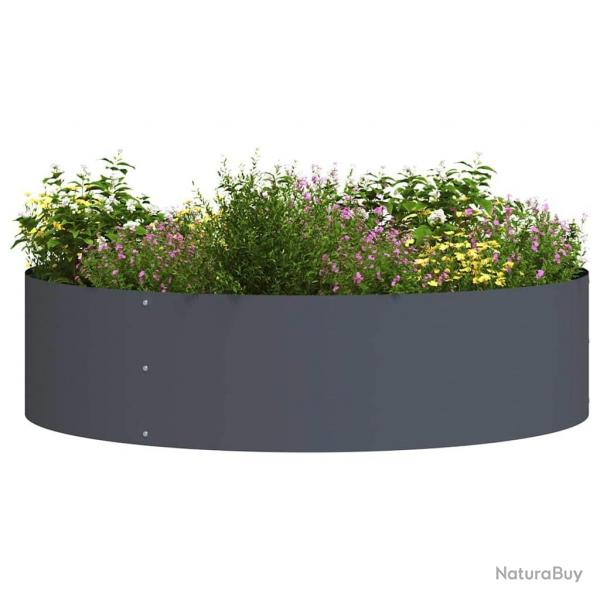 Pots anthracite Anthracite Plastique Grand Pots en plastique