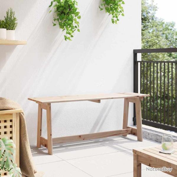 Banc extrieur 119x35x47 cm en bois de pin massif