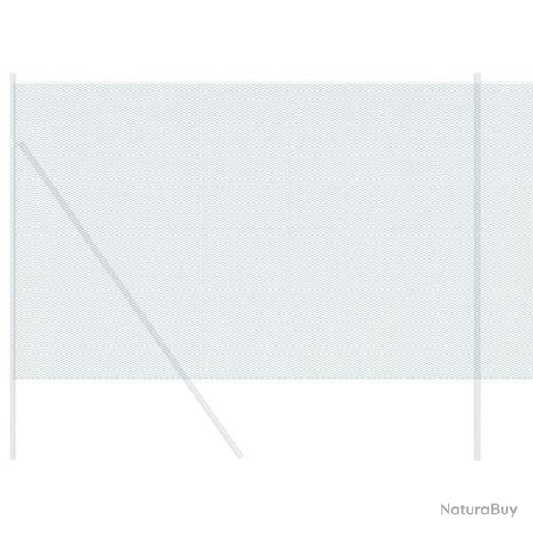 Clture Hexagonale Grise Vert 1.6 x 25 m Acier