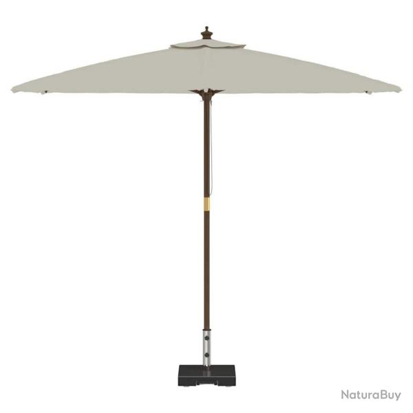 Base de parasol sur roues , granit noir, 29 kg, carre, avec poigne