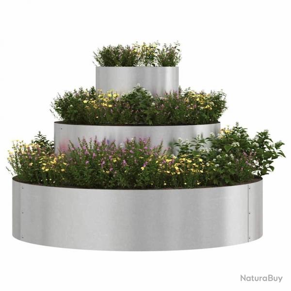 Pot en mtal Acier inoxydable Grand Rsistant Cylindrique