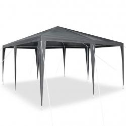 Tente de fête anthracite 4x4 m PE