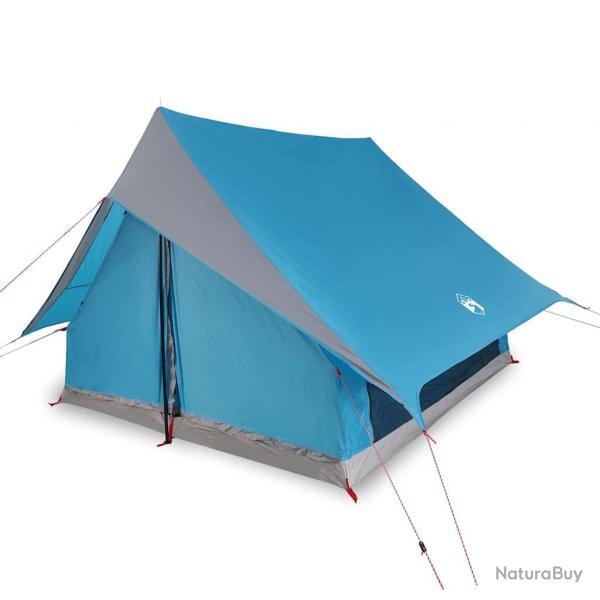 Tente A-Frame bleue, impermable, pour 5 personnes