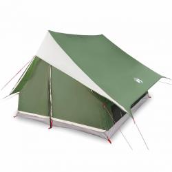 Tente de camping A-Frame 5 personnes verte et étanche