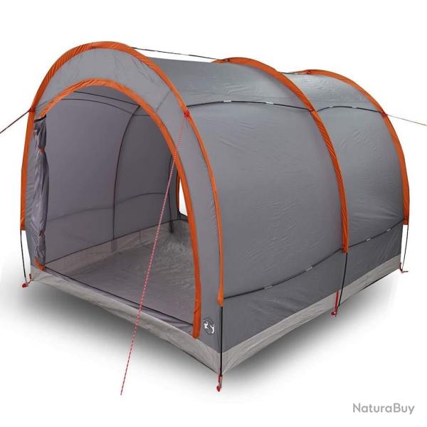 Tente de rangement pour vlos Gris et orange 256 x 222 x 182 cm