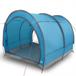 Tente de rangement pour vélos avec toit Bleu 256 x 222 x 182 cm