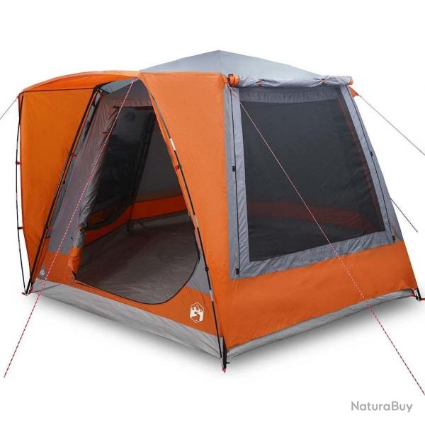 Tente Gris et orange Large Polyester