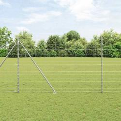 Clôture de Champ 1,6 x 25 m en acier galva