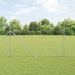 Clôture de champ 1,5 x 25 m en acier galvanisé