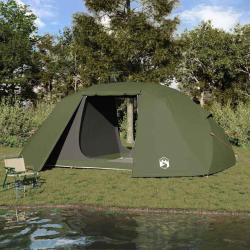 Tente de pêche 7 personnes vert olive étanche