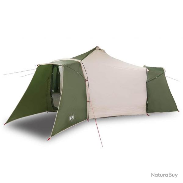 Tente Tipi Familiale Verte pour 8 Personnes Impermable