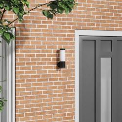 Applique murale extérieure Noir Acier inoxydable IP44