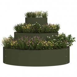 Plante en métal Acier/olive Acier Ø 90 cm Modulaire