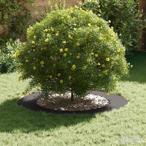 Ensemble de Jardinires en Plastique Noir Plastique