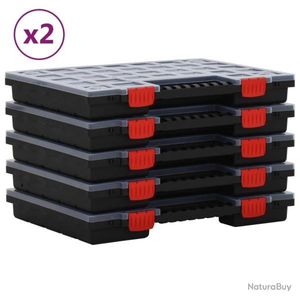 Botes d'assortiment 10 pcs 40x30x5 cm Polypropylne